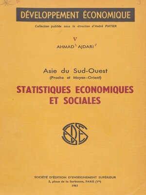 cover image of Statistiques économiques et sociales (5)